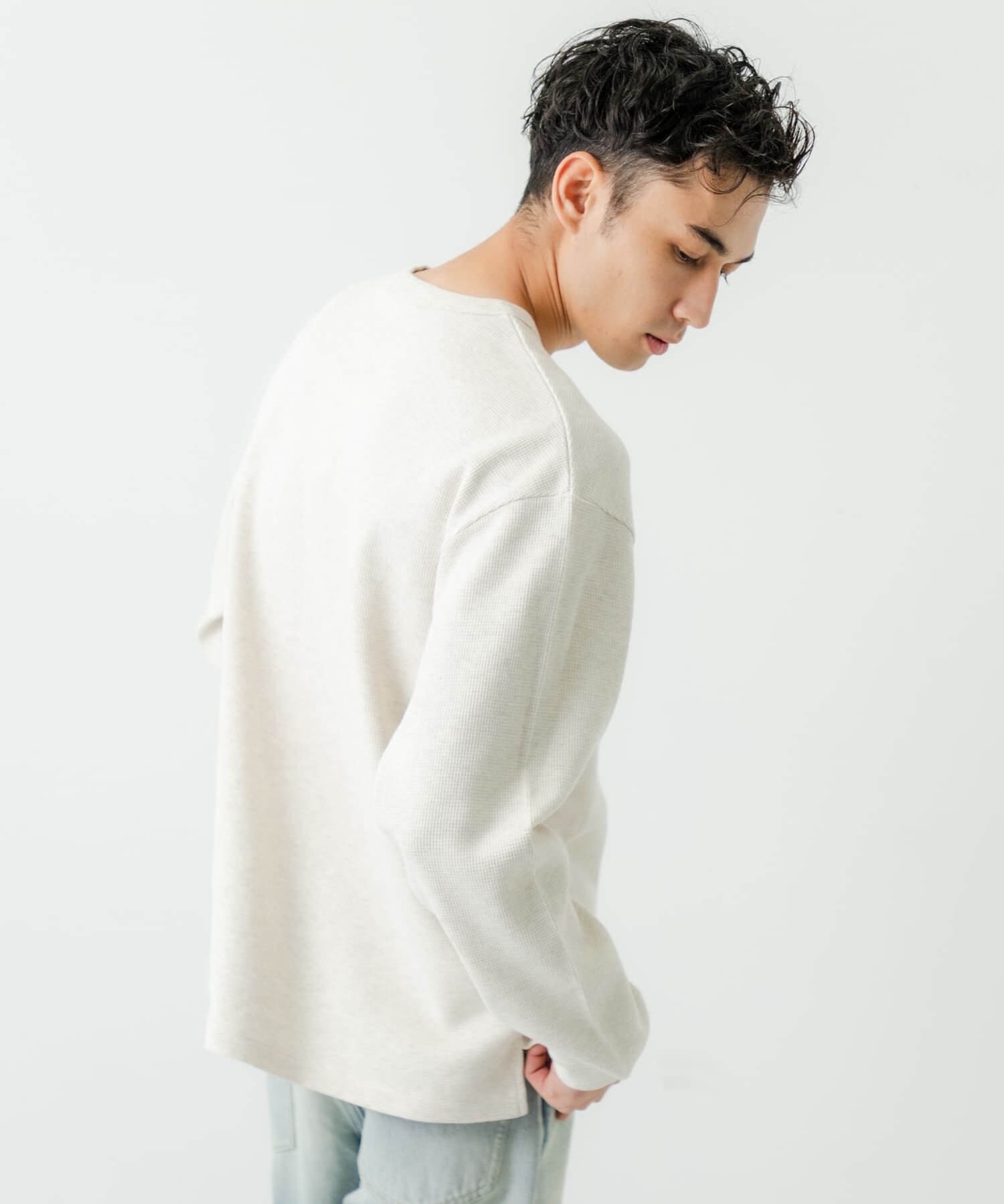 URBAN RESEARCH「度詰めワッフルロングスリーブ」|Tシャツ・カットソー|