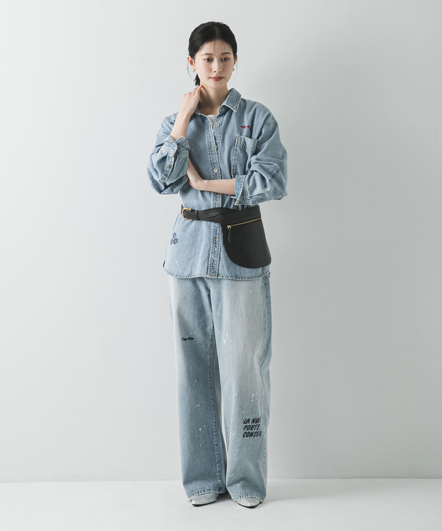 URBAN RESEARCH「『別注』PICCADILLY&times;URBAN RESEARCH　刺繍デニムシャツ」|シャツ・ブラウス|