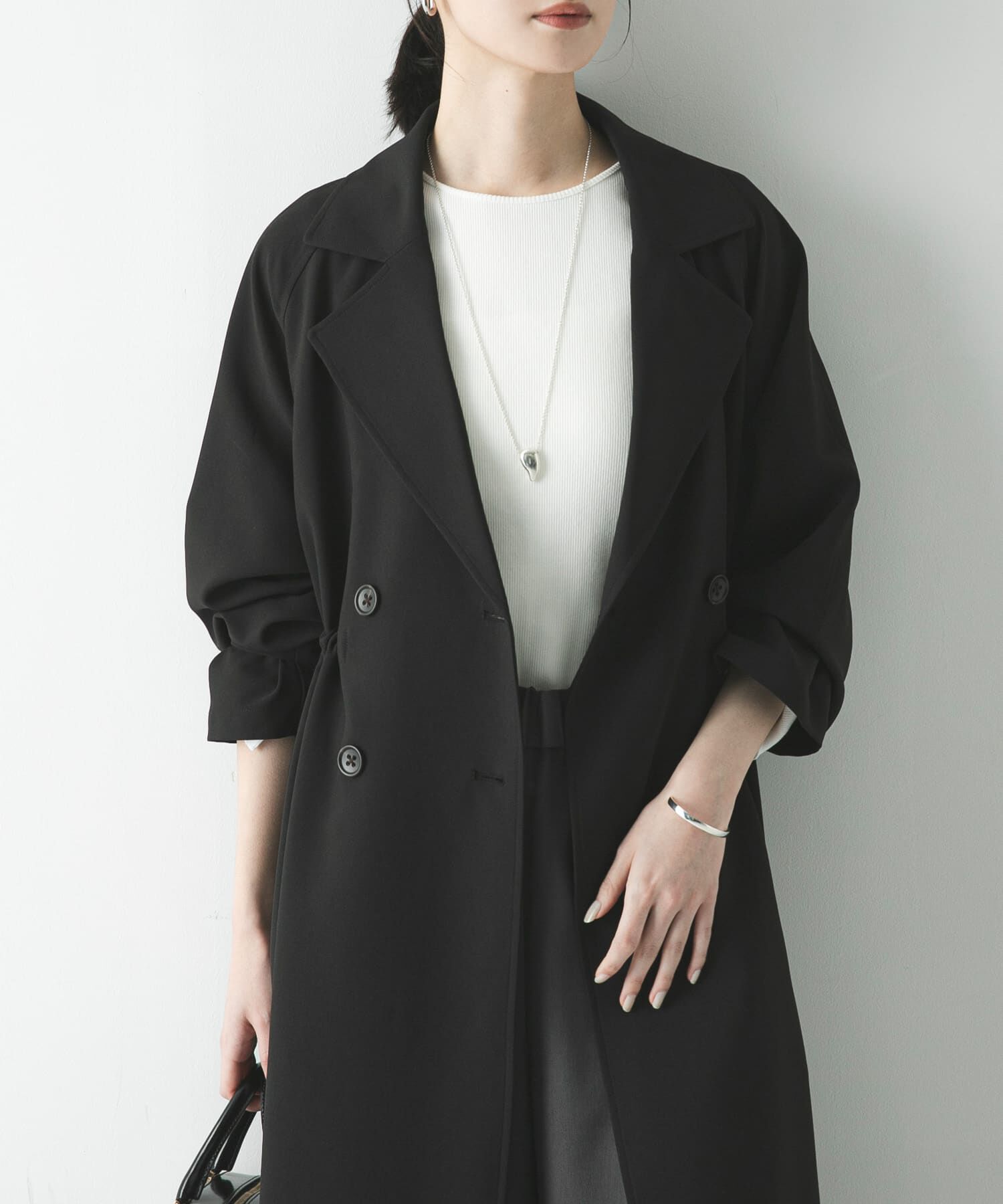 URBAN RESEARCH「『撥水/UVカット』ドロストトレンチコート」|トレンチコート|