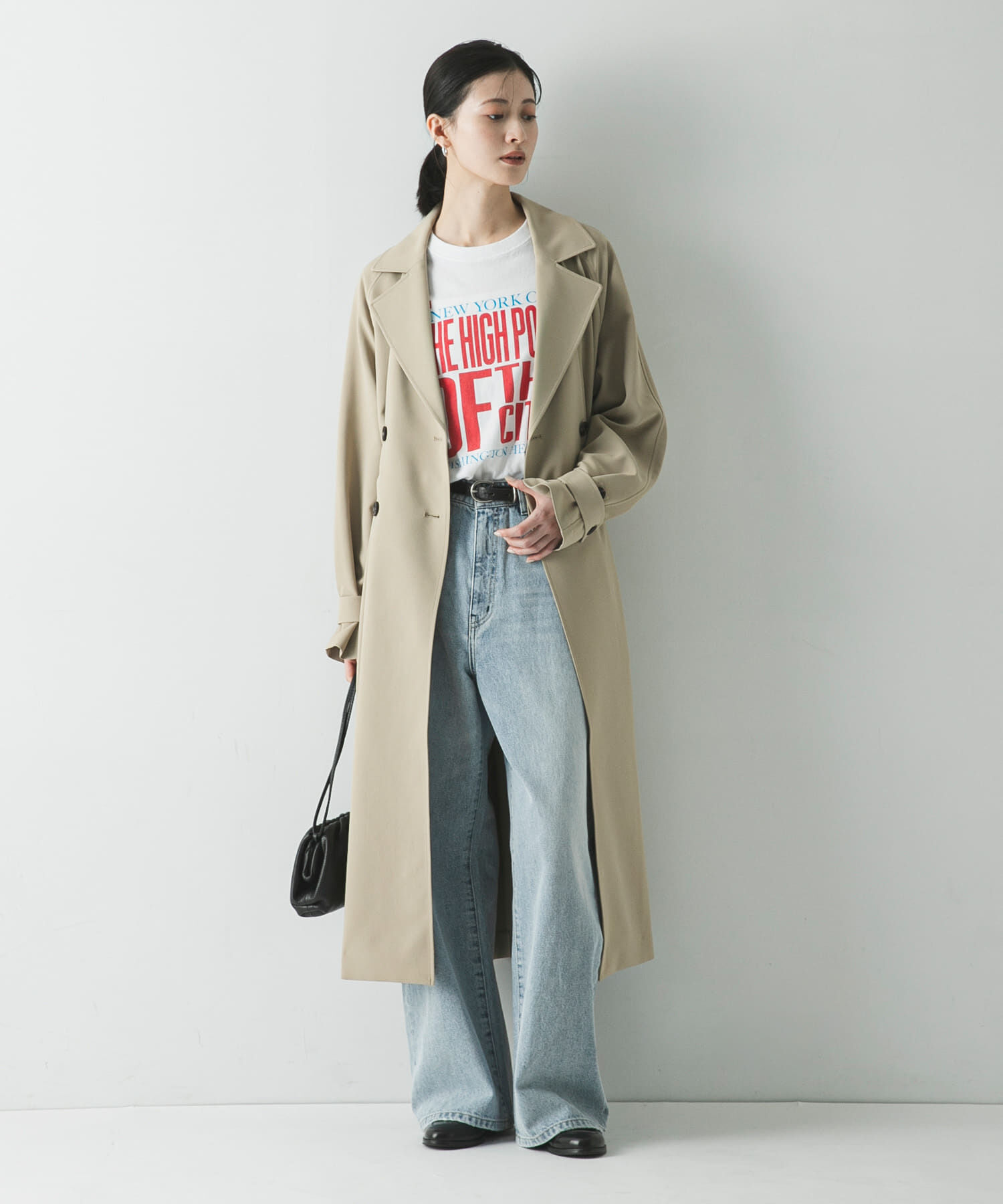 URBAN RESEARCH「『撥水/UVカット』ドロストトレンチコート」|トレンチコート|