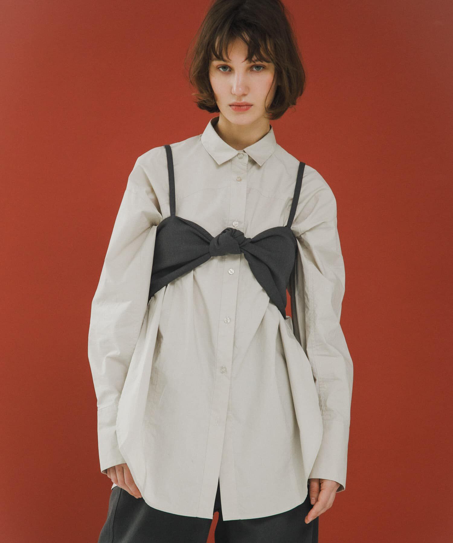 LAATO「loose shirts」|シャツ・ブラウス|ライトグレー