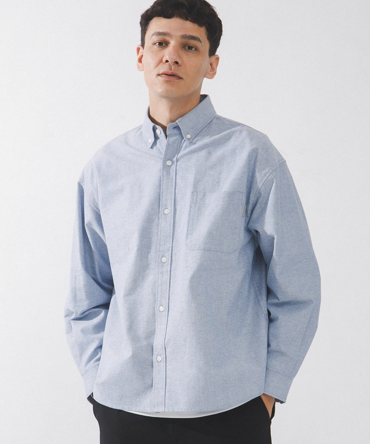 Sonny Label 「抗菌オックスボタンダウンオーバーシャツ」|シャツ・ブラウス|