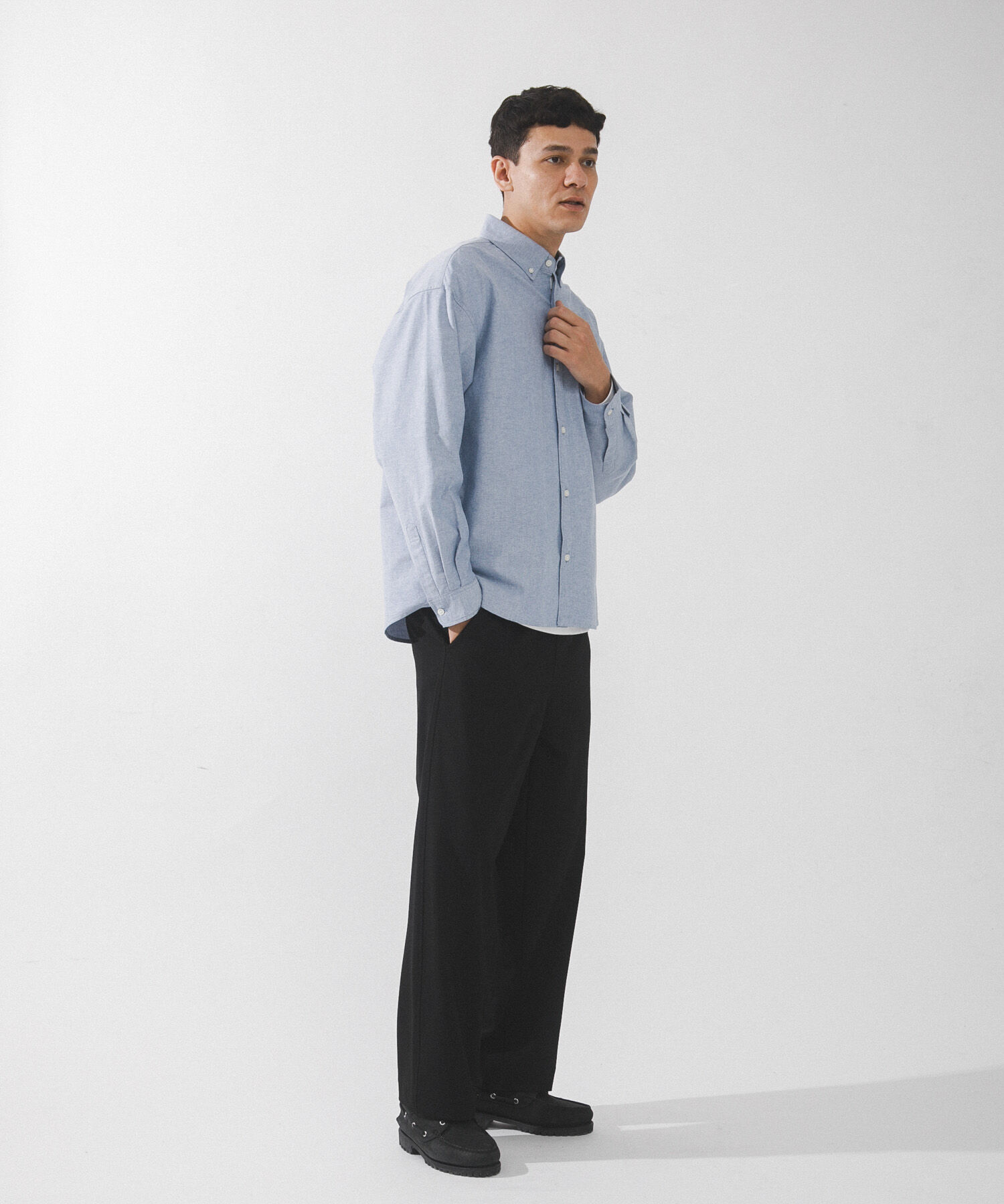 Sonny Label 「抗菌オックスボタンダウンオーバーシャツ」|シャツ・ブラウス|