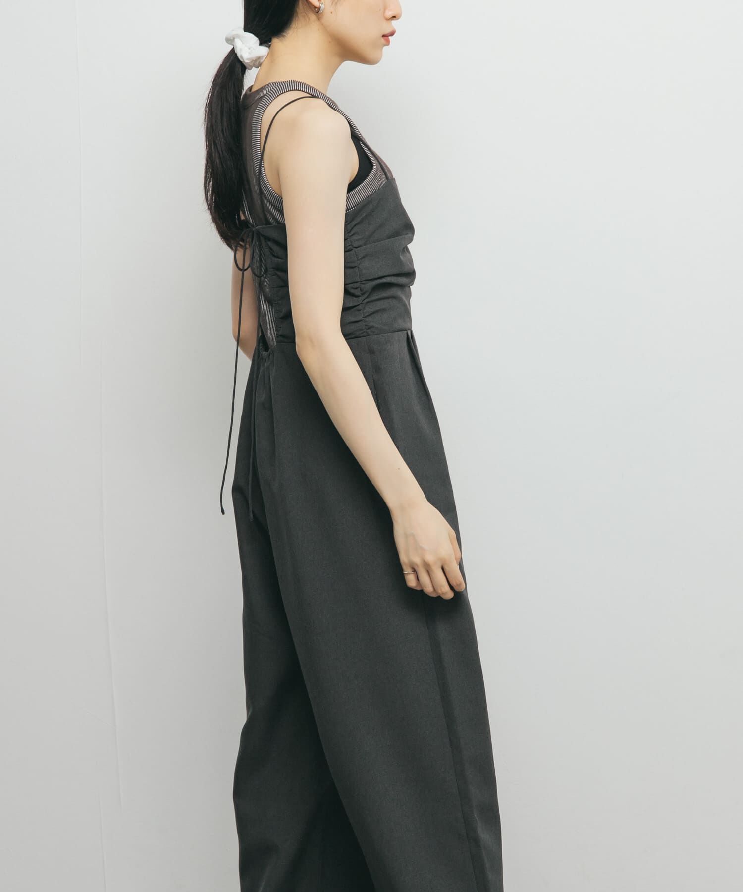  「バックオープンキャミサロペット」|スカート|