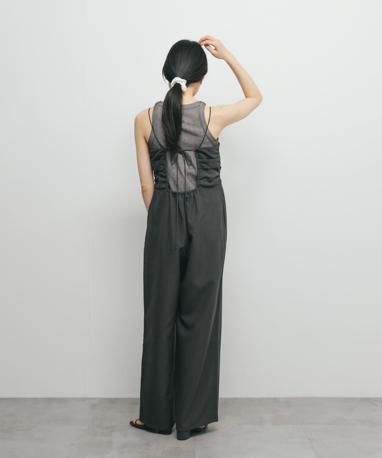  「バックオープンキャミサロペット」|スカート|