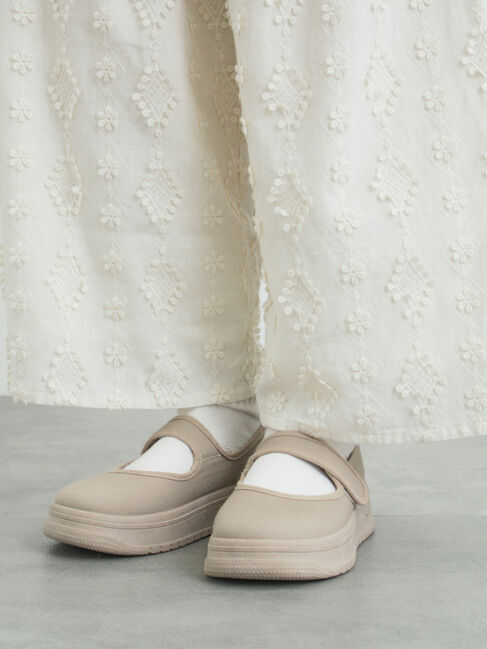 Samansa Mos2「キャンバスストラップスニーカー」|スニーカー|