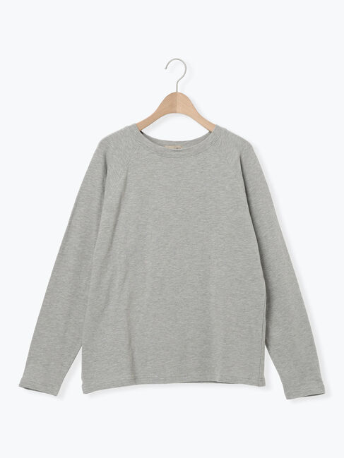 Samansa Mos2「スラブベア天クループルオーバー」|Tシャツ・カットソー|グレー