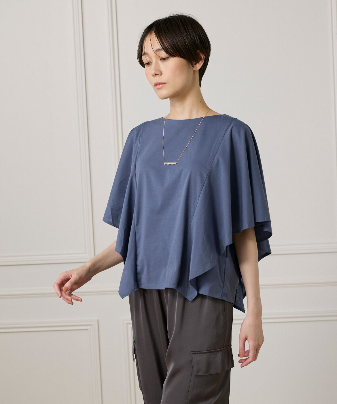 7-IDconcept.「パールバー ゴールドネックレス」|その他|