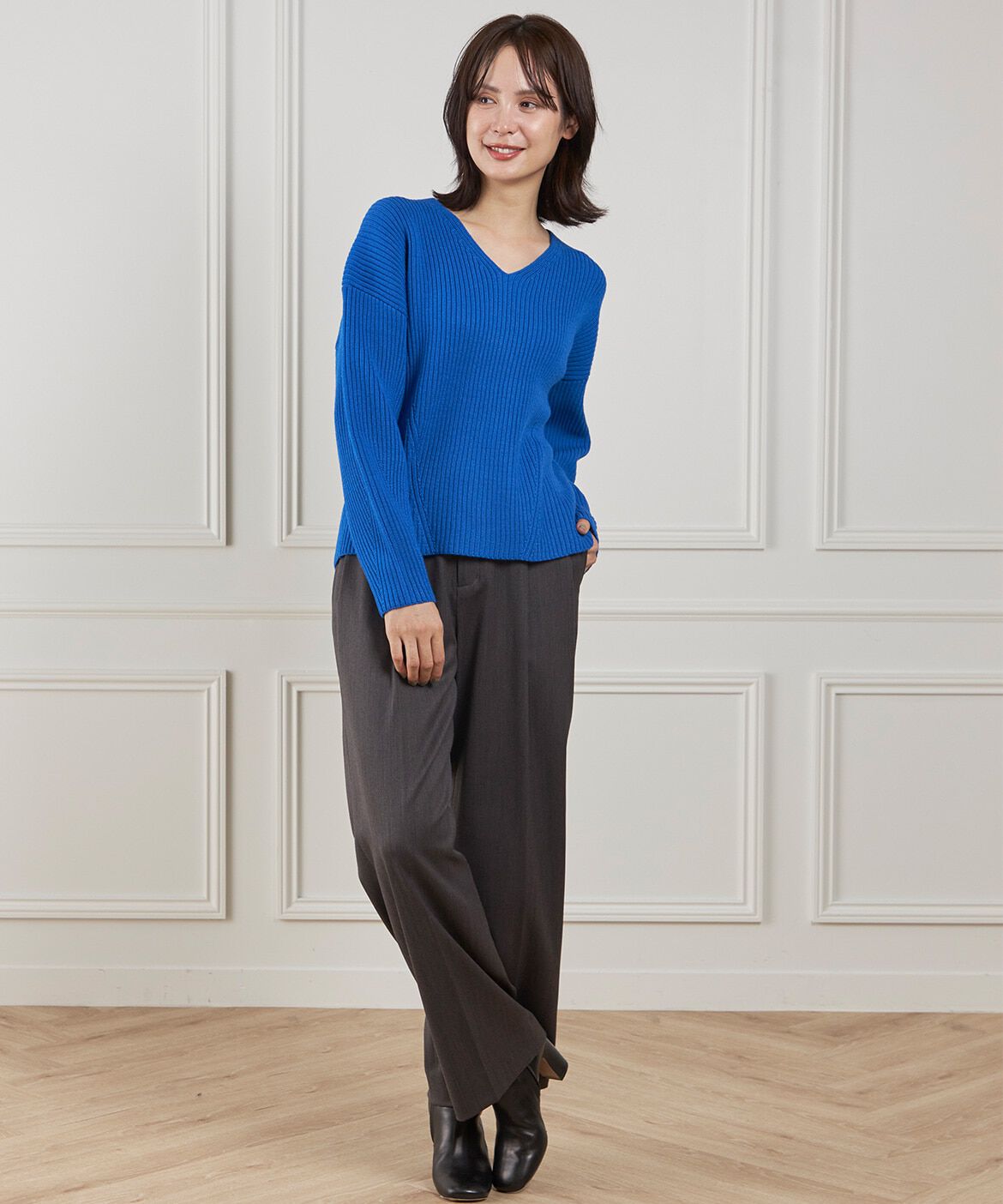 INED「ツータックセミワイドパンツ」|その他|