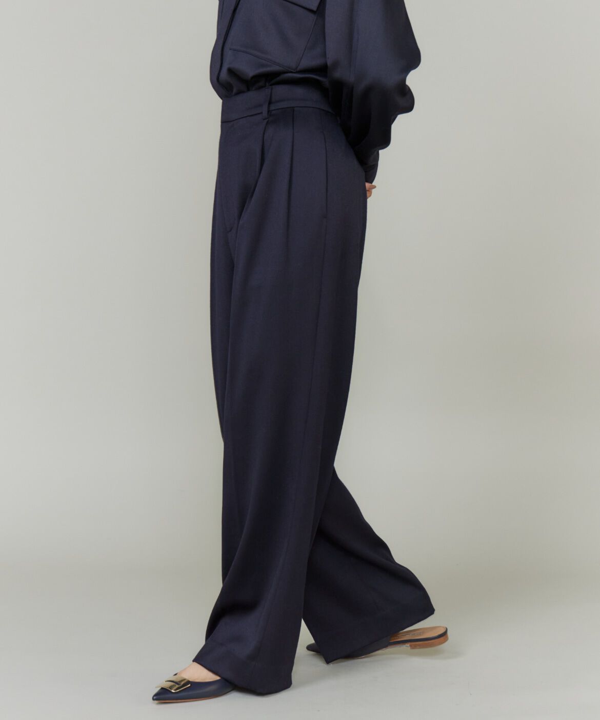 INED「ツータックセミワイドパンツ」|その他|