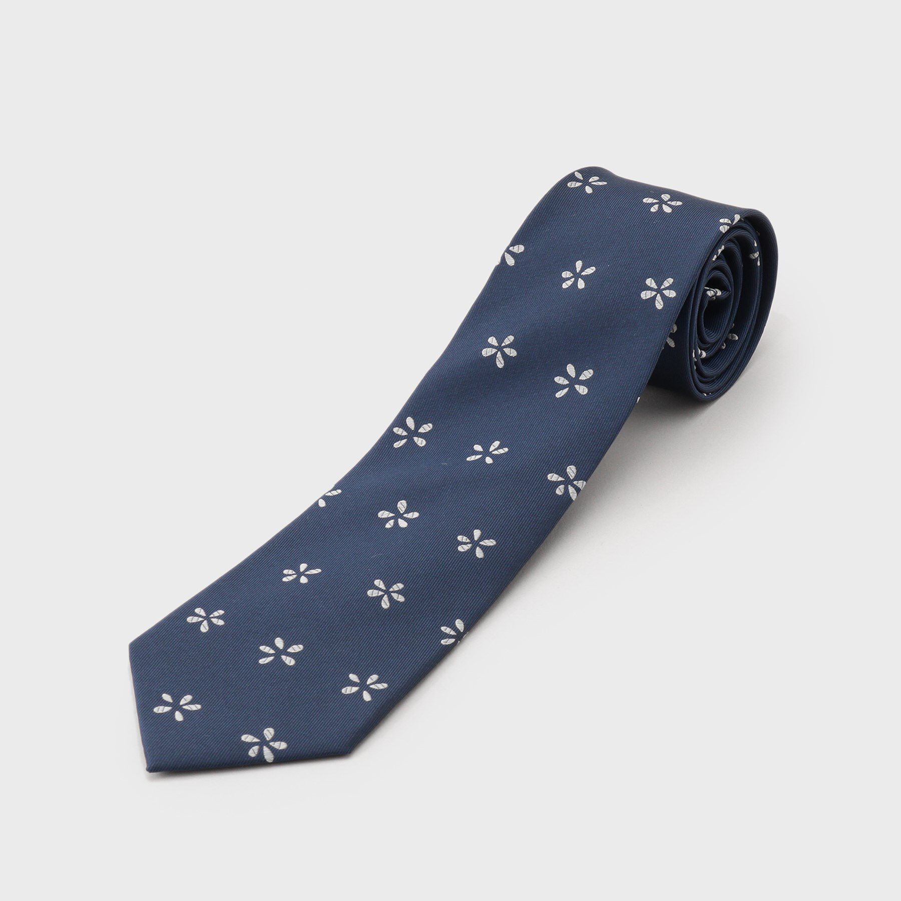 THE SHOP TK「小紋柄ネクタイ」|ネクタイ・蝶ネクタイ|ネイビー(694)