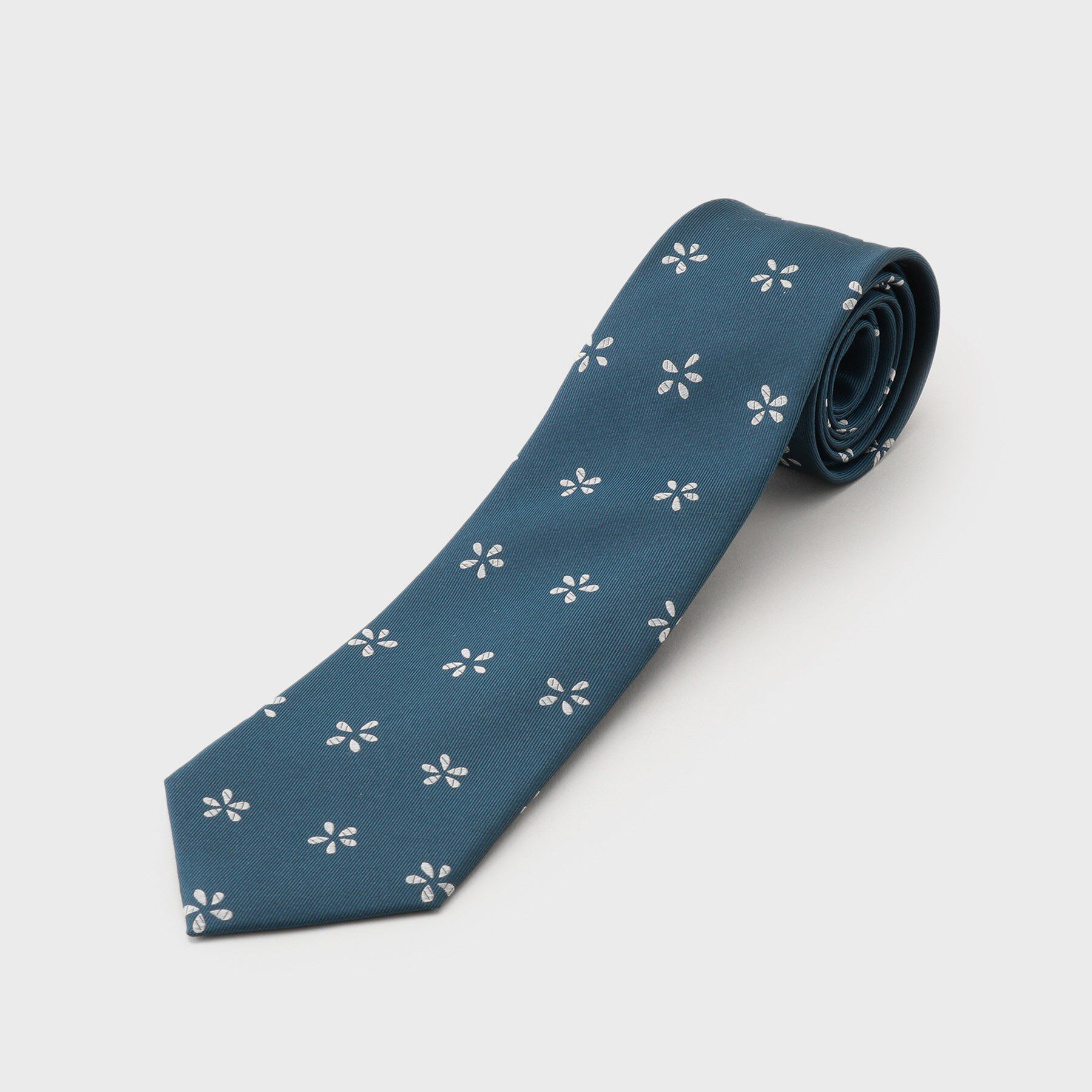 THE SHOP TK「小紋柄ネクタイ」|ネクタイ・蝶ネクタイ|ブルーグリーン(69
