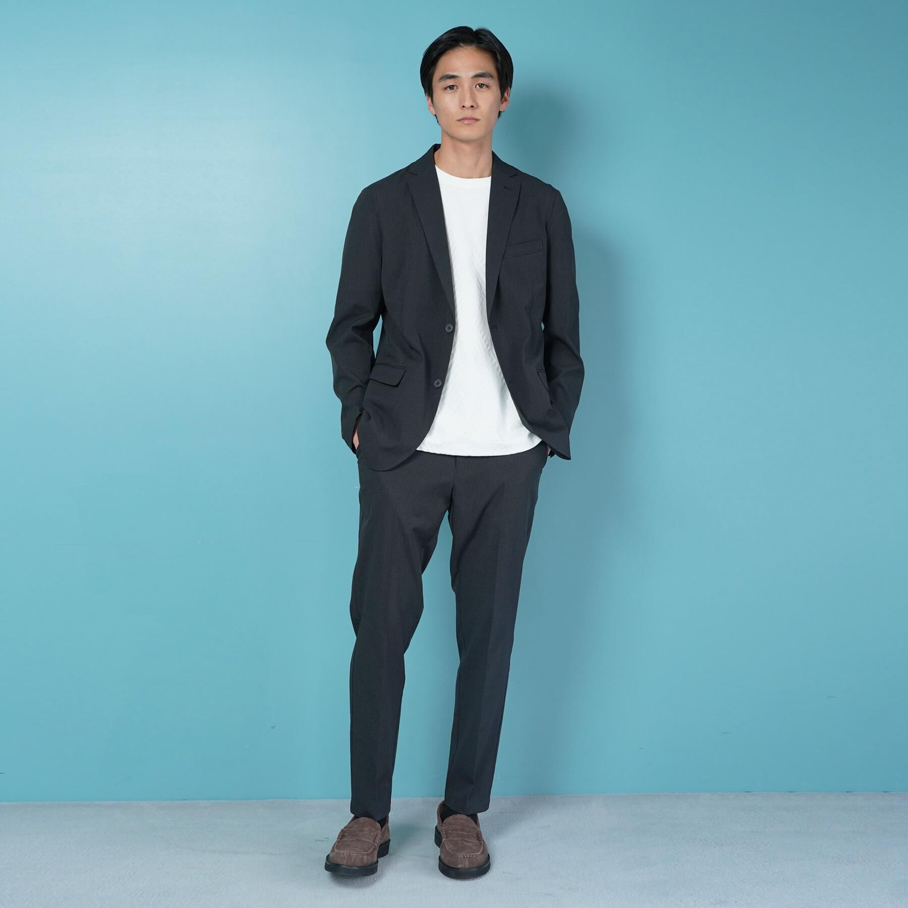 THE SHOP TK「ライトドッツスラックス【セットアップ可/洗濯機OK】」|その他|