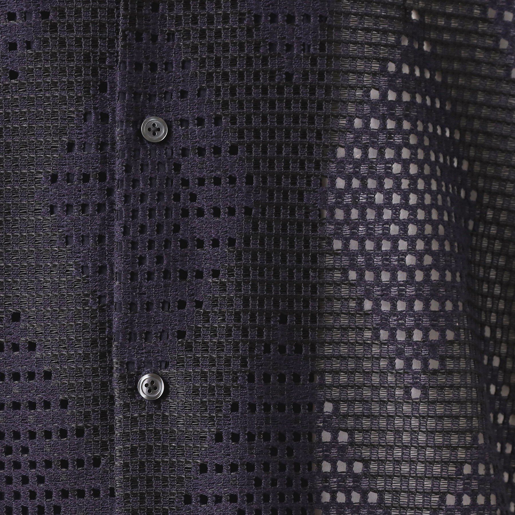 THE SHOP TK「ダイヤ柄プリント半袖シャツ【洗濯機OK/オーバーサイズ】」|シャツ・ブラウス|