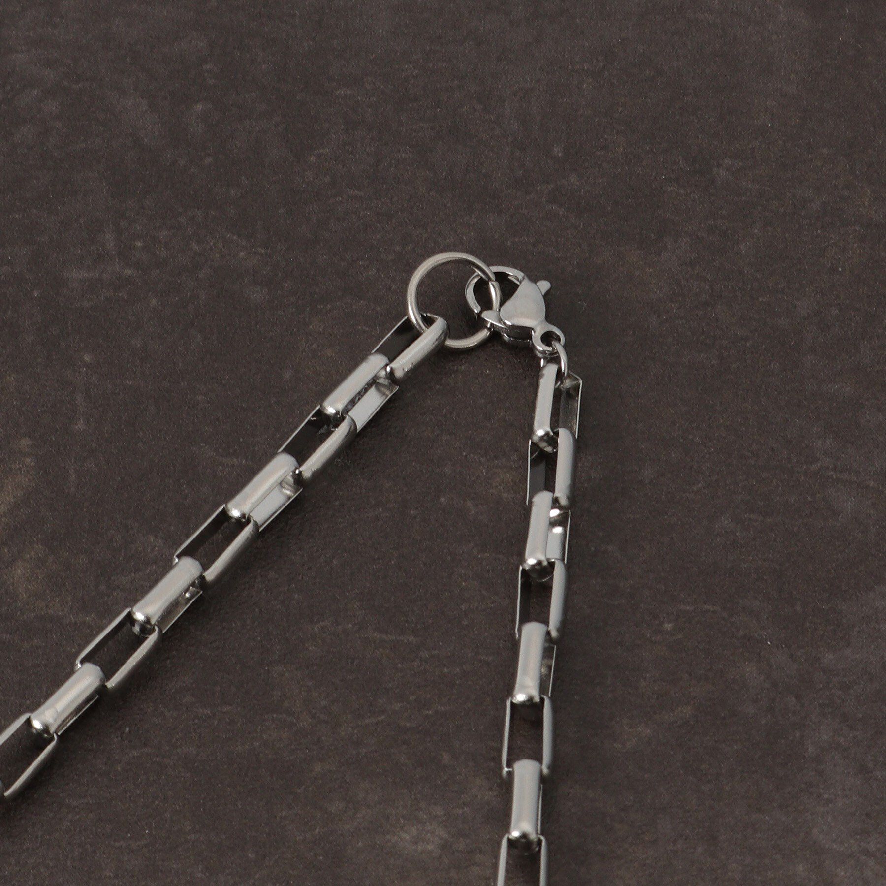 THE SHOP TK「スクエア チェーン ステンレス ネックレス 【ユニセックス】」|ネックレス|