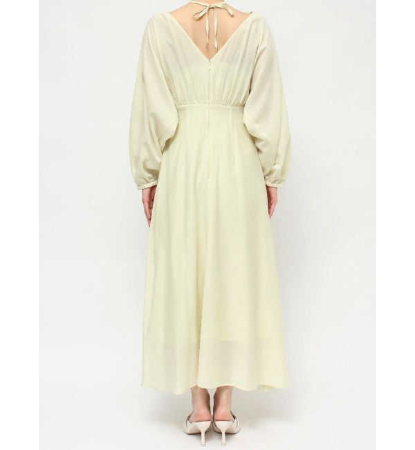 CALNAMUR「LAYERED DOLMAN OP/レイヤードドルマンワンピース」|ワンピース|