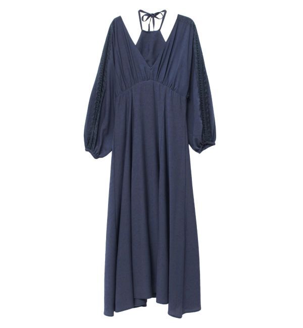 CALNAMUR「LAYERED DOLMAN OP/レイヤードドルマンワンピース」|ワンピース|