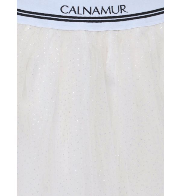 CALNAMUR「JUST DO SWEAT TULLE SK/JUST DOスウェットチュールスカート」|スカート|