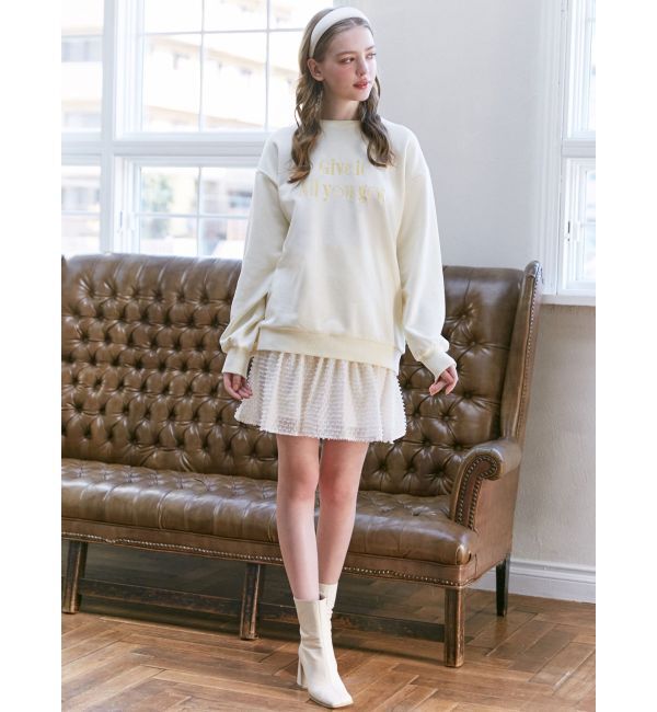 CALNAMUR「GATHER HIGH MINI SK/ギャザーハイミニスカート」|スカート|