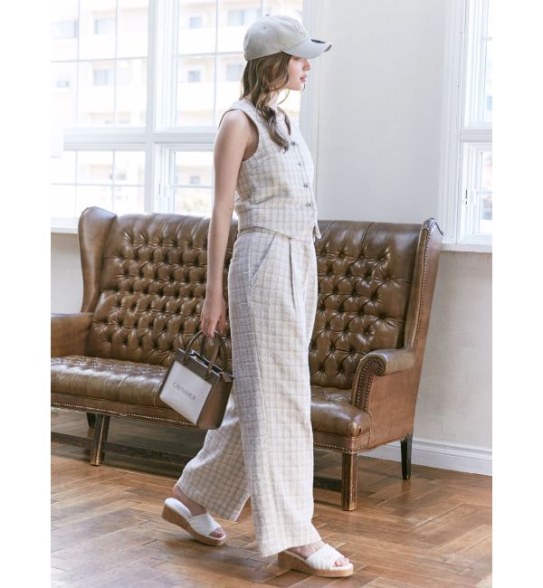 CALNAMUR「QULTING CORK SANDALS/キルティングコルクサンダル」|その他|