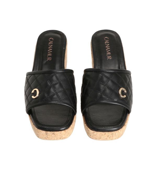 CALNAMUR「QULTING CORK SANDALS/キルティングコルクサンダル」|その他|