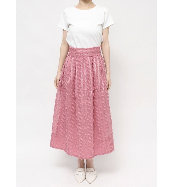 CALNAMUR「TULIP SHEER SKIRT/チューリップシアースカート」|スカート|