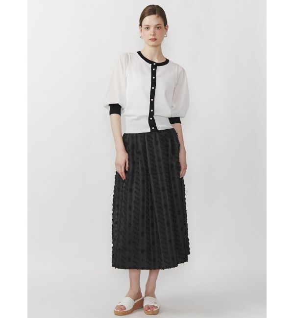 CALNAMUR「TULIP SHEER SKIRT/チューリップシアースカート」|スカート|