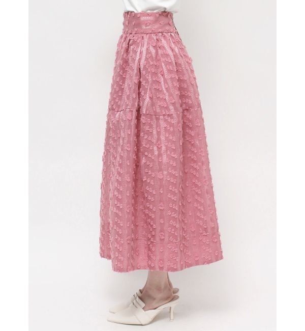 CALNAMUR「TULIP SHEER SKIRT/チューリップシアースカート」|スカート|