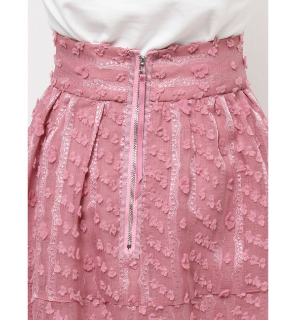 CALNAMUR「TULIP SHEER SKIRT/チューリップシアースカート」|スカート|