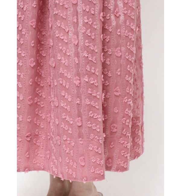 CALNAMUR「TULIP SHEER SKIRT/チューリップシアースカート」|スカート|