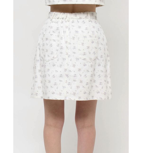 CALNAMUR「FLOWER STRAIGHT SK/フラワーストレートスカート」|スカート|