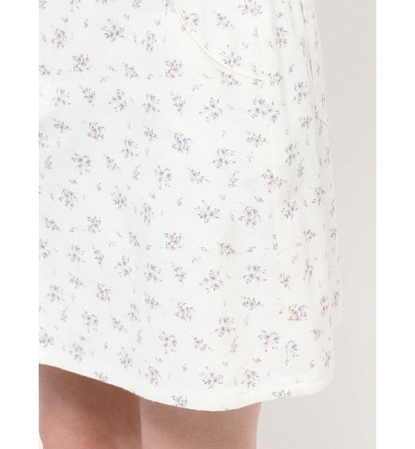 CALNAMUR「FLOWER STRAIGHT SK/フラワーストレートスカート」|スカート|