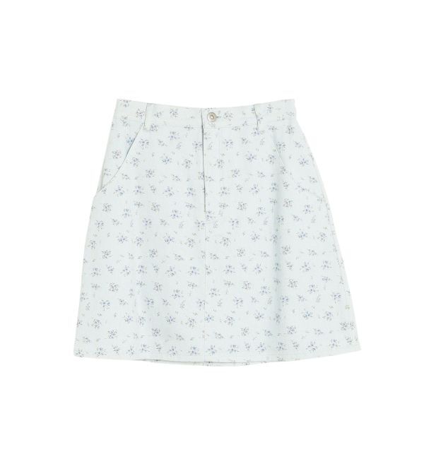 CALNAMUR「FLOWER STRAIGHT SK/フラワーストレートスカート」|スカート|