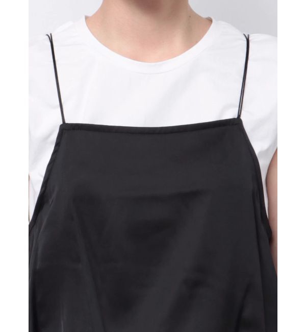 CALNAMUR「RAYERED BALLOON CAMI TOPS/レイヤードバルーンキャミトップス」|Tシャツ・カットソー|