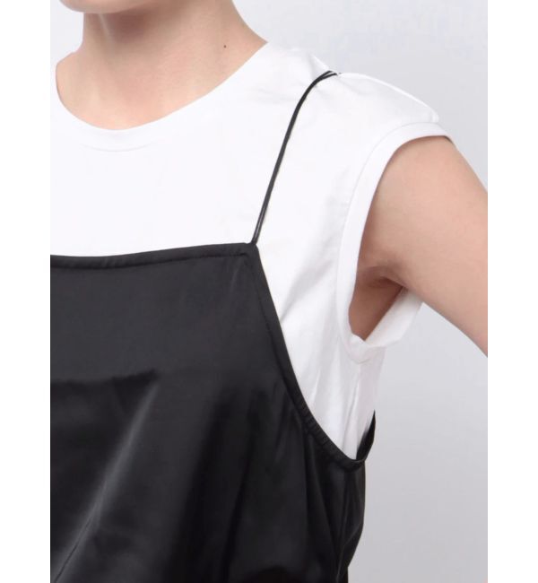 CALNAMUR「RAYERED BALLOON CAMI TOPS/レイヤードバルーンキャミトップス」|Tシャツ・カットソー|