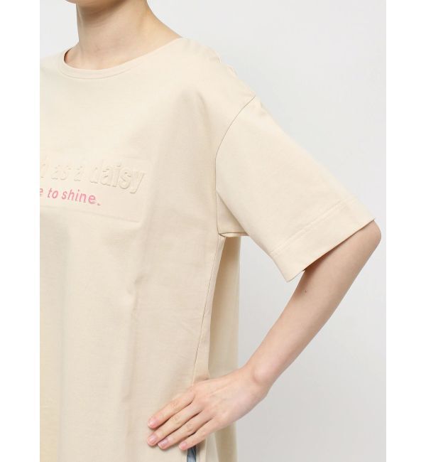 CALNAMUR「EMBOSS+PRINT TEE/エンボス+プリントTシャツ」|Tシャツ・カットソー|