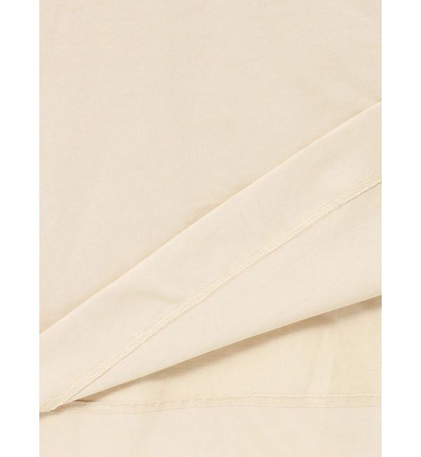 CALNAMUR「EMBOSS+PRINT TEE/エンボス+プリントTシャツ」|Tシャツ・カットソー|