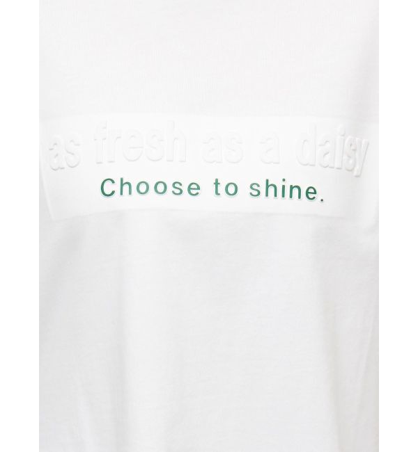 CALNAMUR「EMBOSS+PRINT TEE/エンボス+プリントTシャツ」|Tシャツ・カットソー|