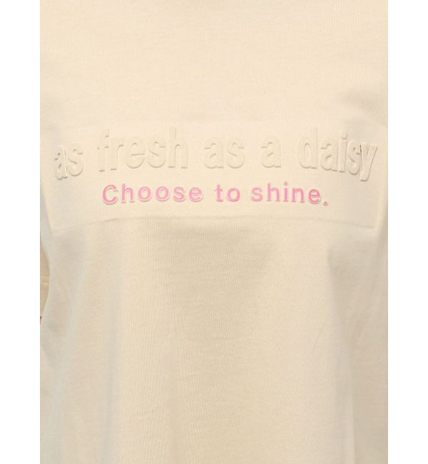 CALNAMUR「EMBOSS+PRINT TEE/エンボス+プリントTシャツ」|Tシャツ・カットソー|