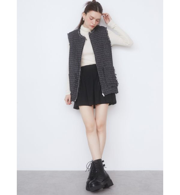 CALNAMUR「REVERSIBLE FUR VEST/リバーシブルファーベスト」|その他|
