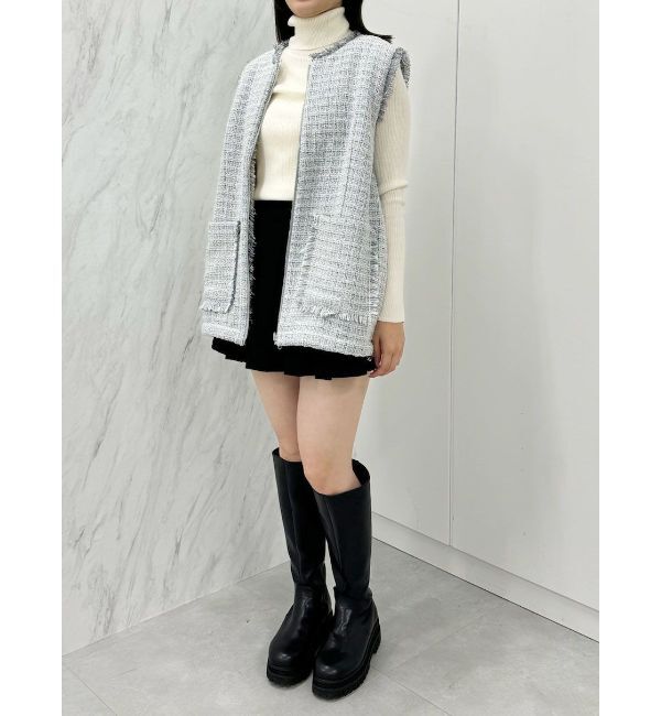 CALNAMUR「REVERSIBLE FUR VEST/リバーシブルファーベスト」|その他|