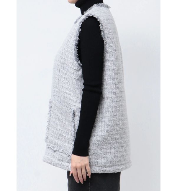 CALNAMUR「REVERSIBLE FUR VEST/リバーシブルファーベスト」|その他|