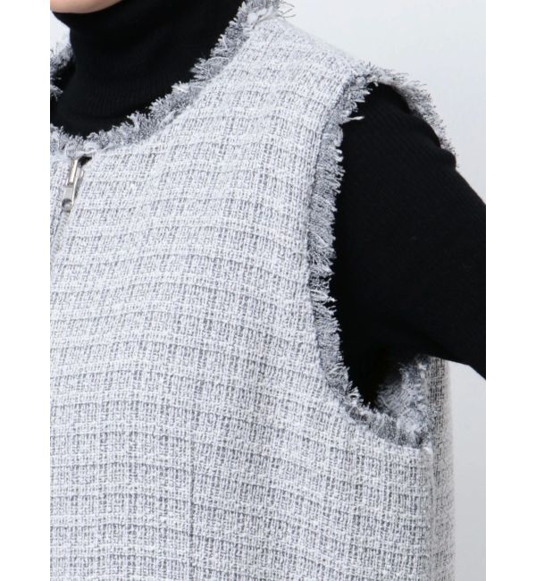 CALNAMUR「REVERSIBLE FUR VEST/リバーシブルファーベスト」|その他|