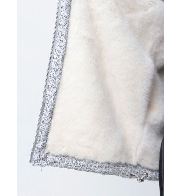 CALNAMUR「REVERSIBLE FUR VEST/リバーシブルファーベスト」|その他|