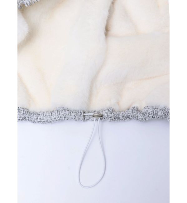 CALNAMUR「REVERSIBLE FUR VEST/リバーシブルファーベスト」|その他|