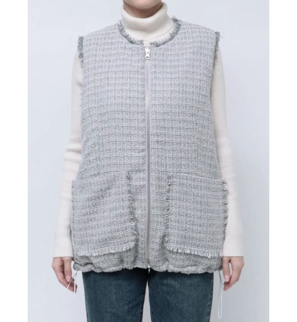 CALNAMUR「REVERSIBLE FUR VEST/リバーシブルファーベスト」|その他|