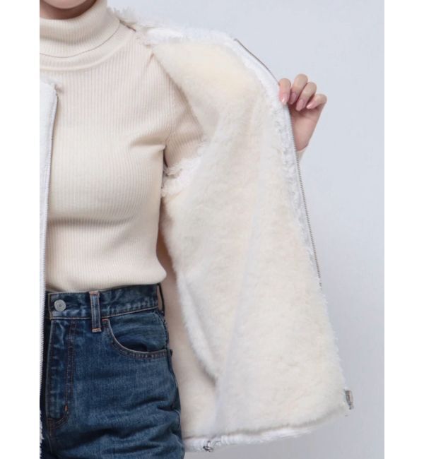 CALNAMUR「REVERSIBLE FUR VEST/リバーシブルファーベスト」|その他|
