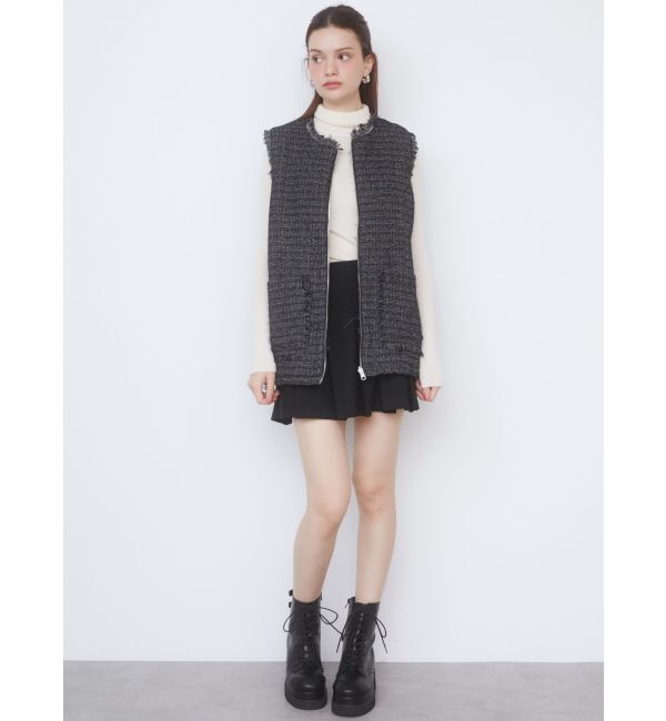CALNAMUR「REVERSIBLE FUR VEST/リバーシブルファーベスト」|その他|