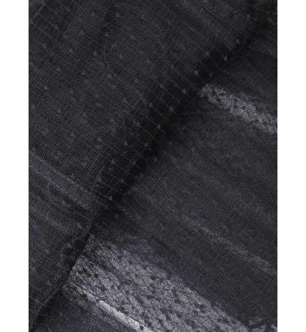 CALNAMUR「TULLE CAMISOLE DRESS/チュールキャミソールドレス」|ワンピース|