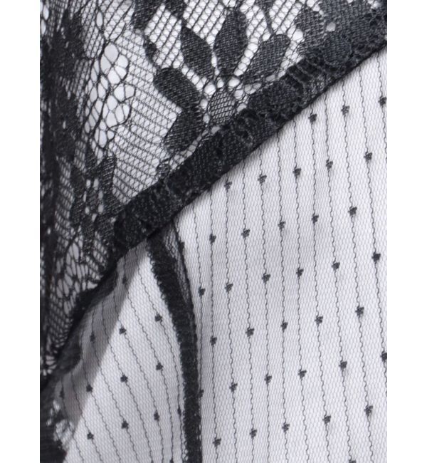 CALNAMUR「TULLE CAMISOLE DRESS/チュールキャミソールドレス」|ワンピース|